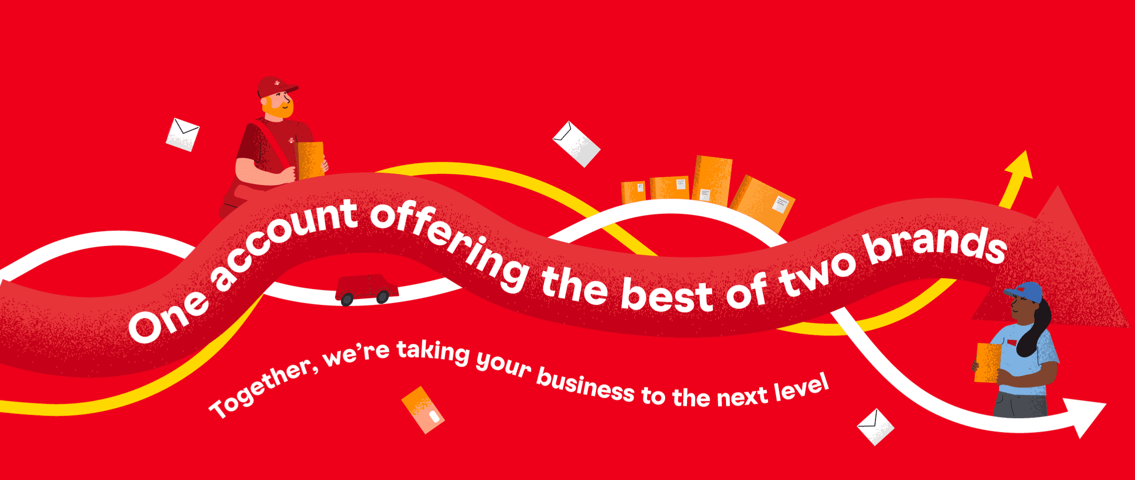 One account offering the best of two brands. Together, we're taking your business to the next level