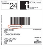 royal mail barcode number track