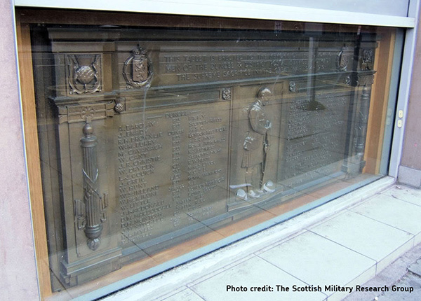 Dundee and District Post Office Memorial