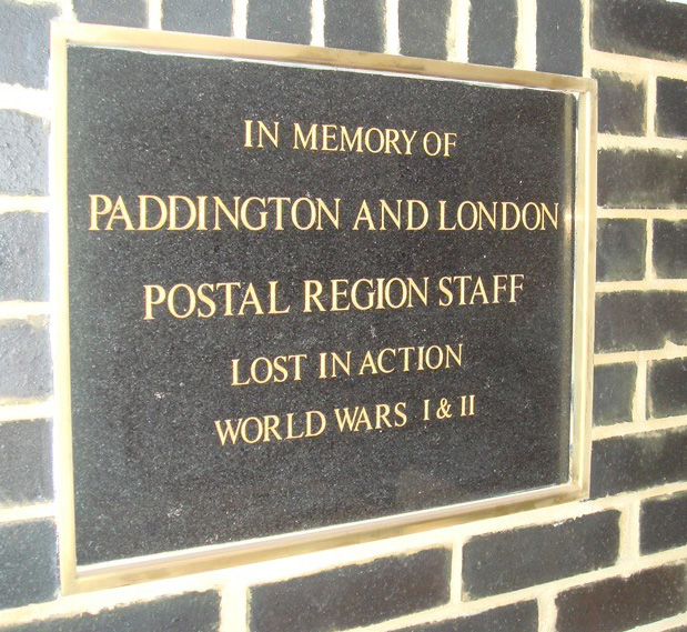 London - Paddington War Memorial