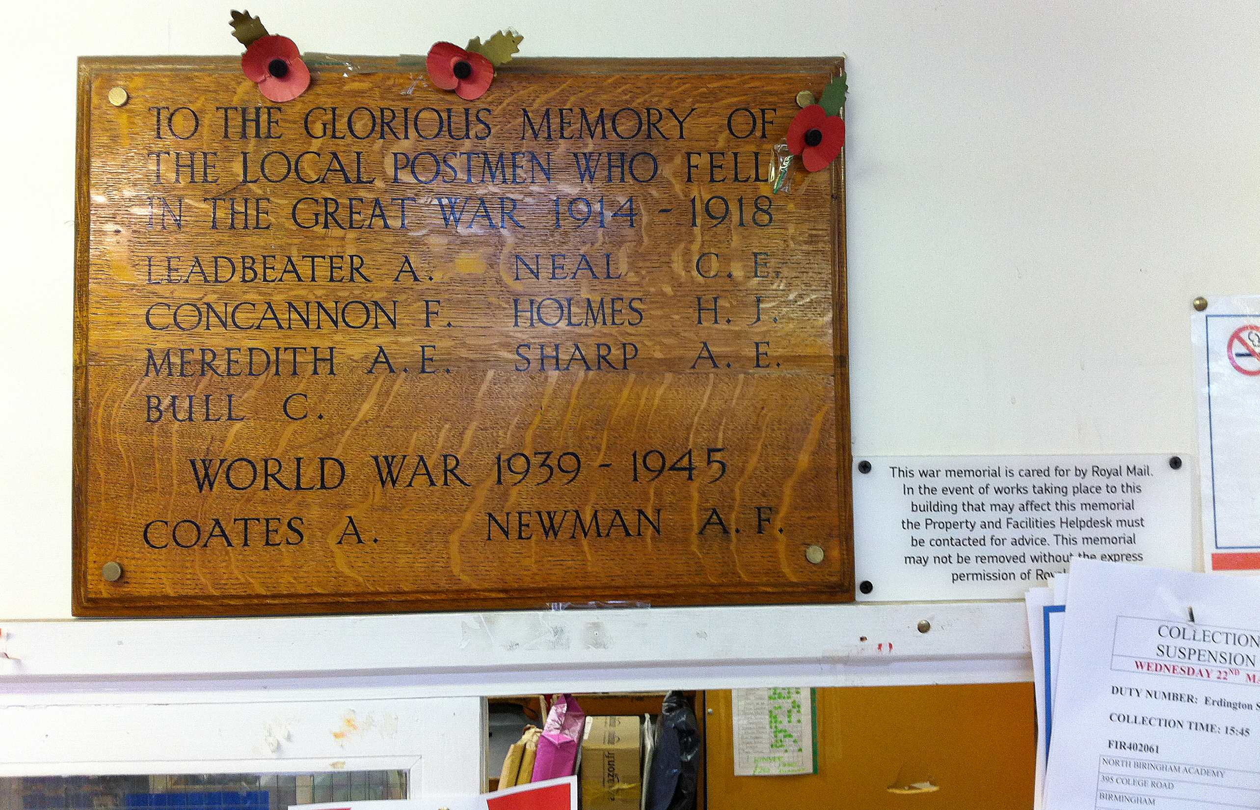 Birmingham - Erdington War Memorial