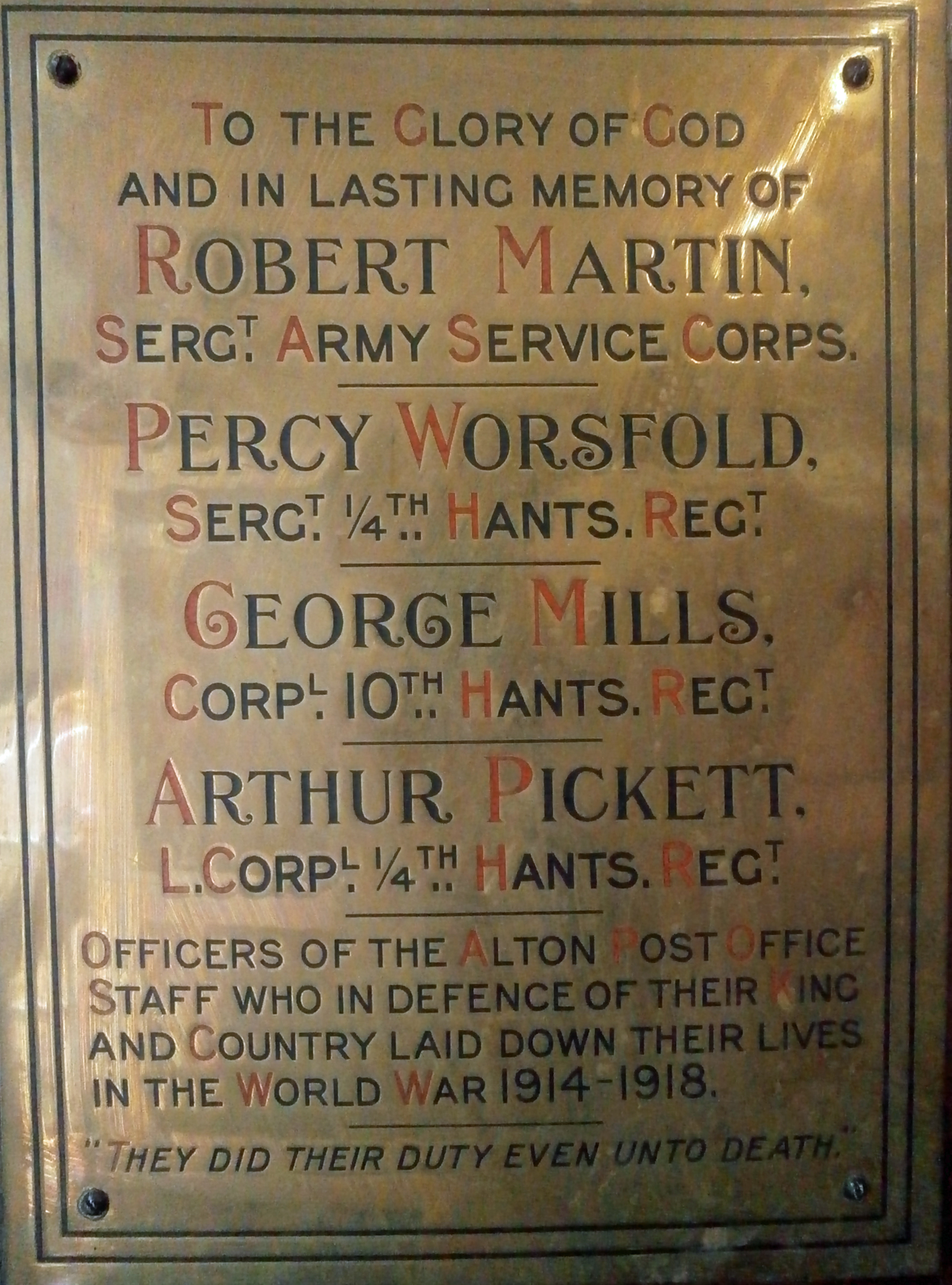 Alton War Memorial