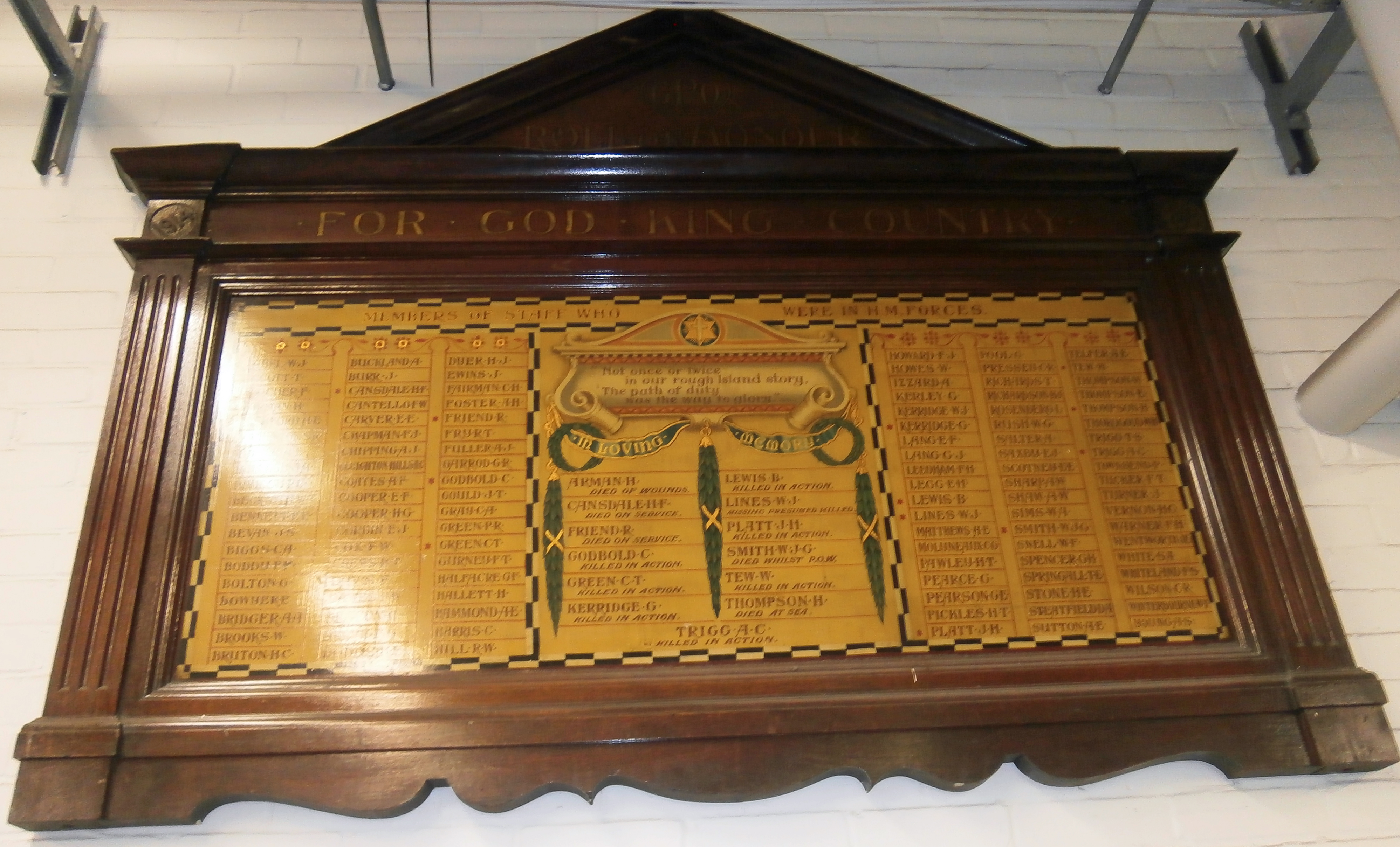 London - Wimbledon War Memorial