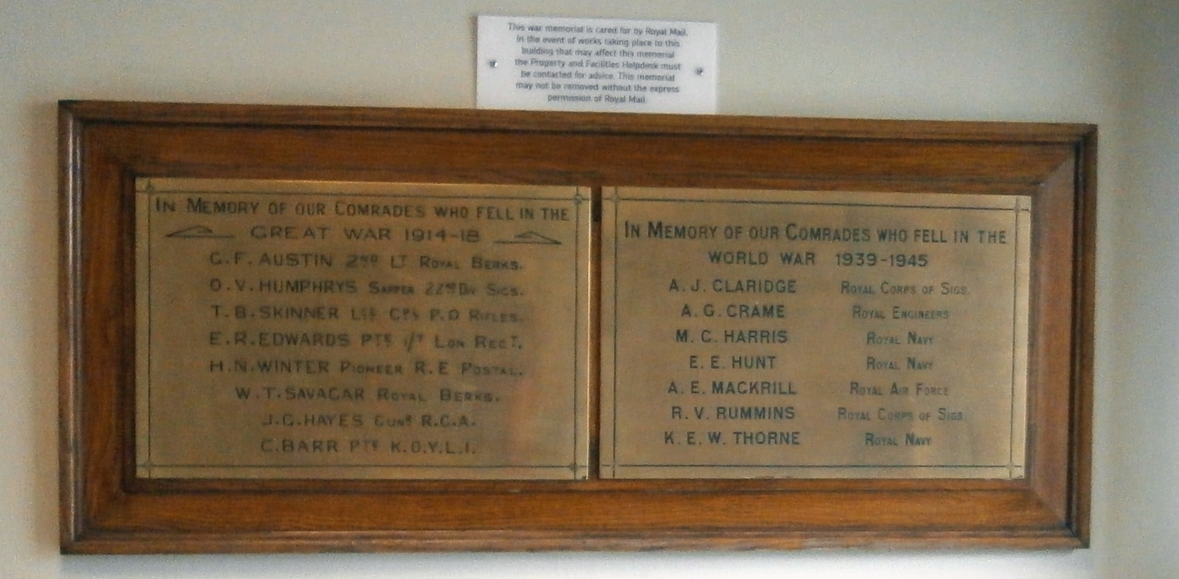 Newbury War Memorial