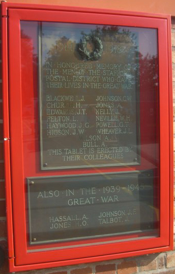 Stafford War Memorial