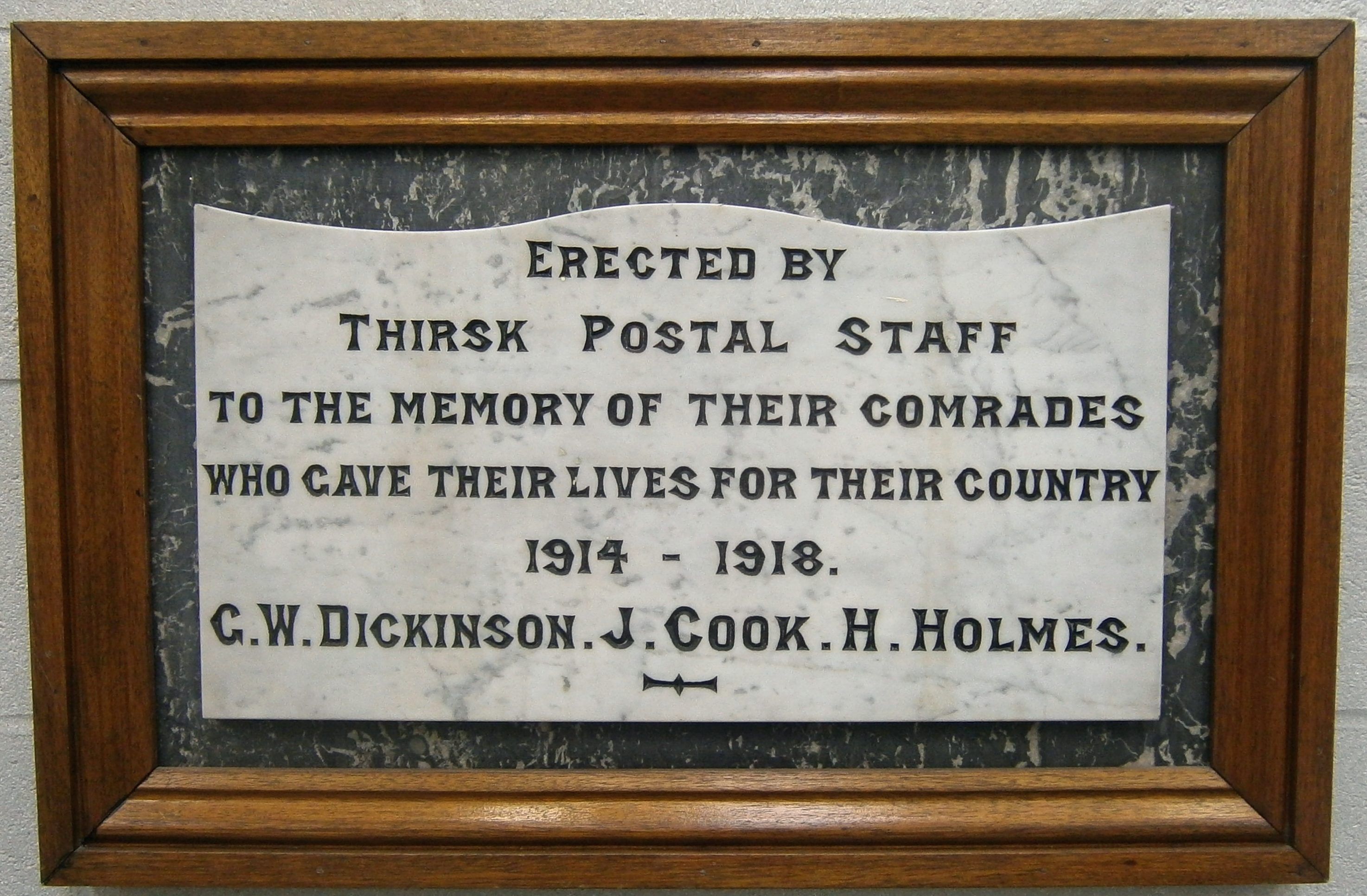 Thirsk War Memorial