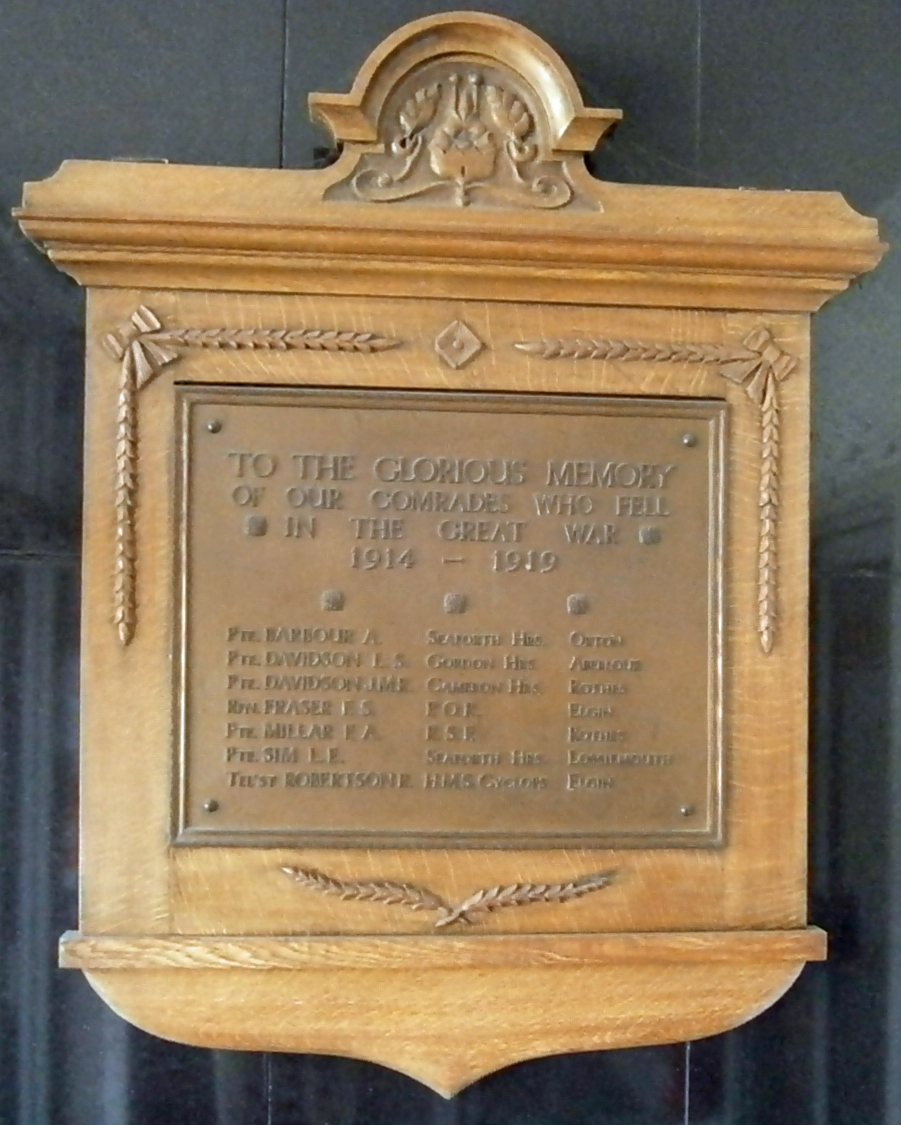 Elgin War Memorial