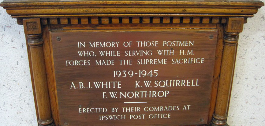 Ipswich Postmen War Memorial