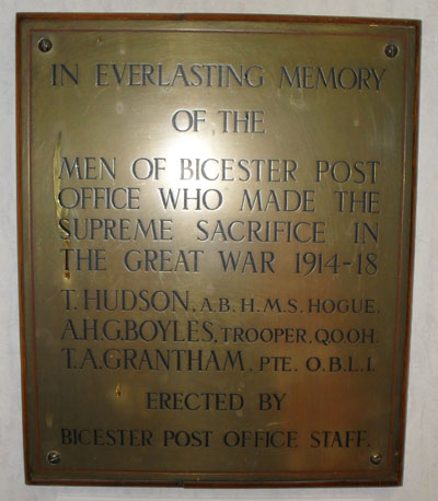 Bicester War Memorial