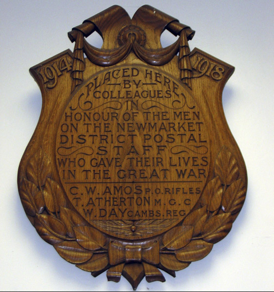 Newmarket Postal Staff War Memorial