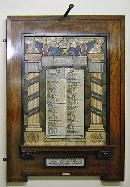 Sheffield Postal Service War Memorial